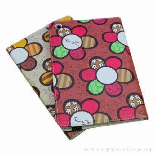 Pu Leather Printed Cross Pattern Stand Case for Apple iPad Mini, New Hot Selling Style, PC + PU